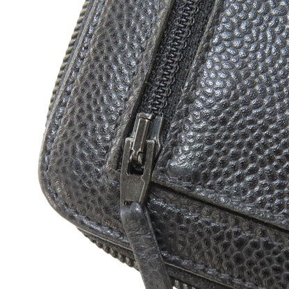 CHANEL シャネル ココマーク ゴールド金具 長財布（小銭入れあり） グレインド カーフスキン レディース 中古
