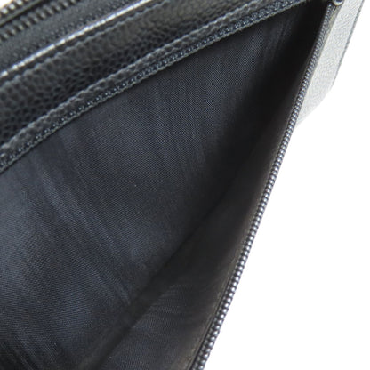 CHANEL シャネル ココマーク ゴールド金具 長財布（小銭入れあり） グレインド カーフスキン レディース 中古