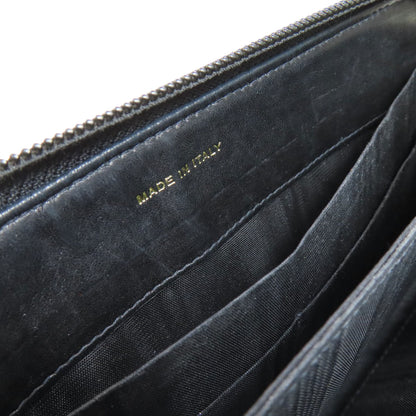 CHANEL シャネル ココマーク ゴールド金具 長財布（小銭入れあり） グレインド カーフスキン レディース 中古