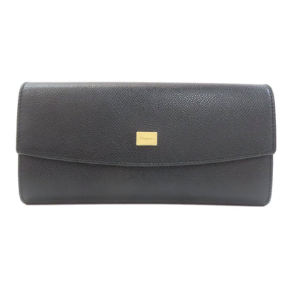 Salvatore Ferragamo サルヴァトーレフェラガモ ロゴ 長財布（小銭入れあり） レザー レディース 中古