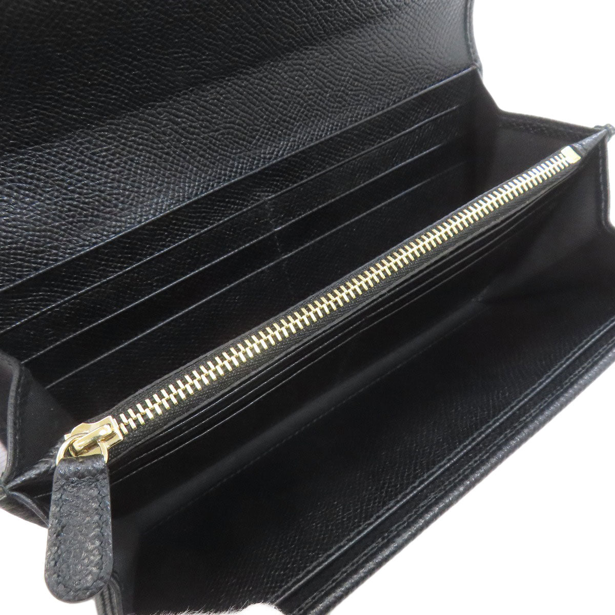 Salvatore Ferragamo サルヴァトーレフェラガモ ロゴ 長財布（小銭入れあり） レザー レディース 中古