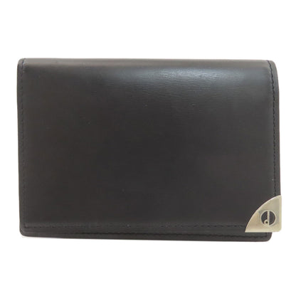 Dunhill ダンヒル ロゴ カードケース カーフ レディース 中古