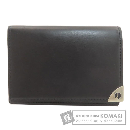 Dunhill ダンヒル ロゴ カードケース カーフ レディース 中古