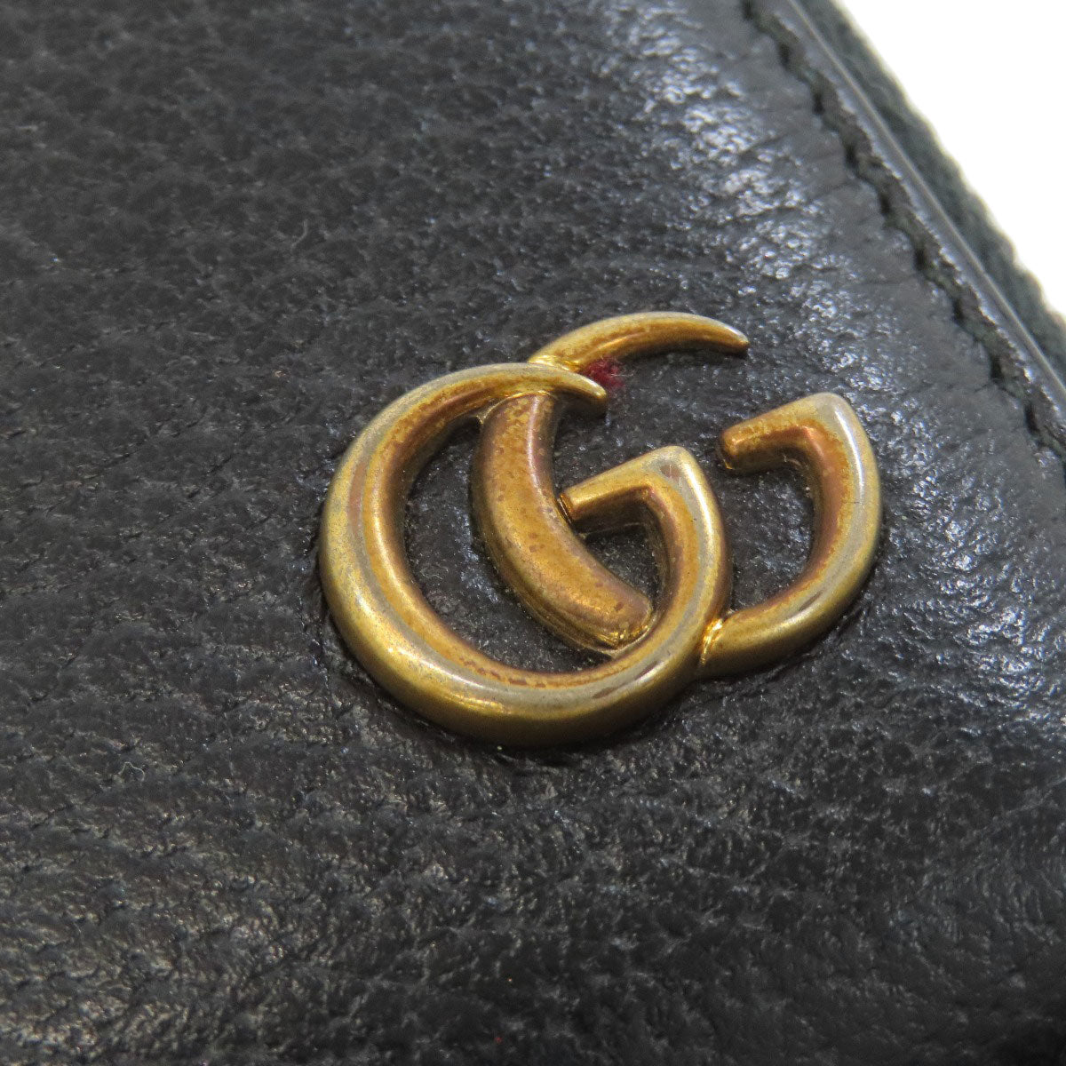 GUCCI グッチ 428736 ダブルG GGマーモント 長財布（小銭入れあり） レザー レディース 中古