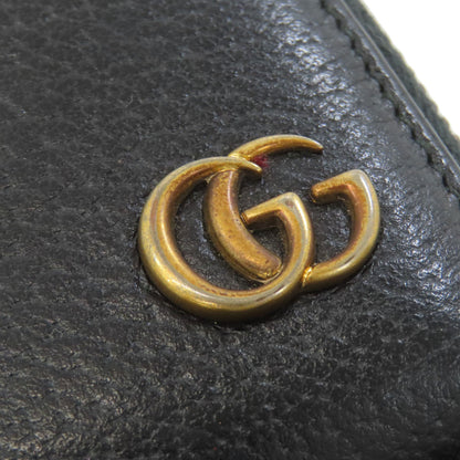GUCCI グッチ 428736 ダブルG GGマーモント 長財布（小銭入れあり） レザー レディース 中古