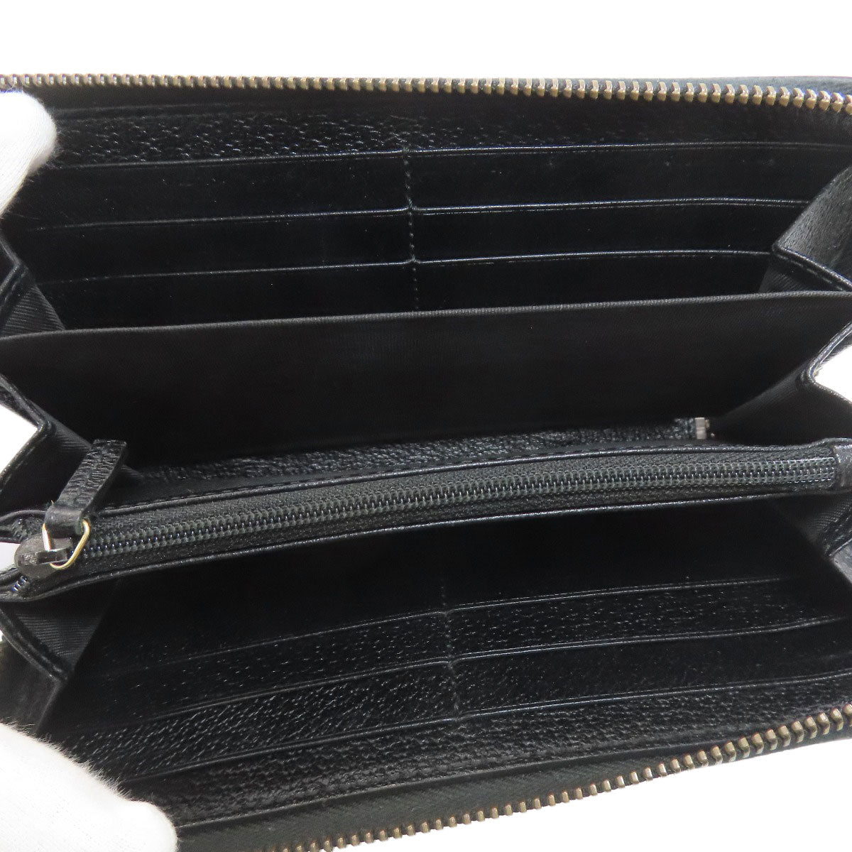 GUCCI グッチ 428736 ダブルG GGマーモント 長財布（小銭入れあり） レザー レディース 中古