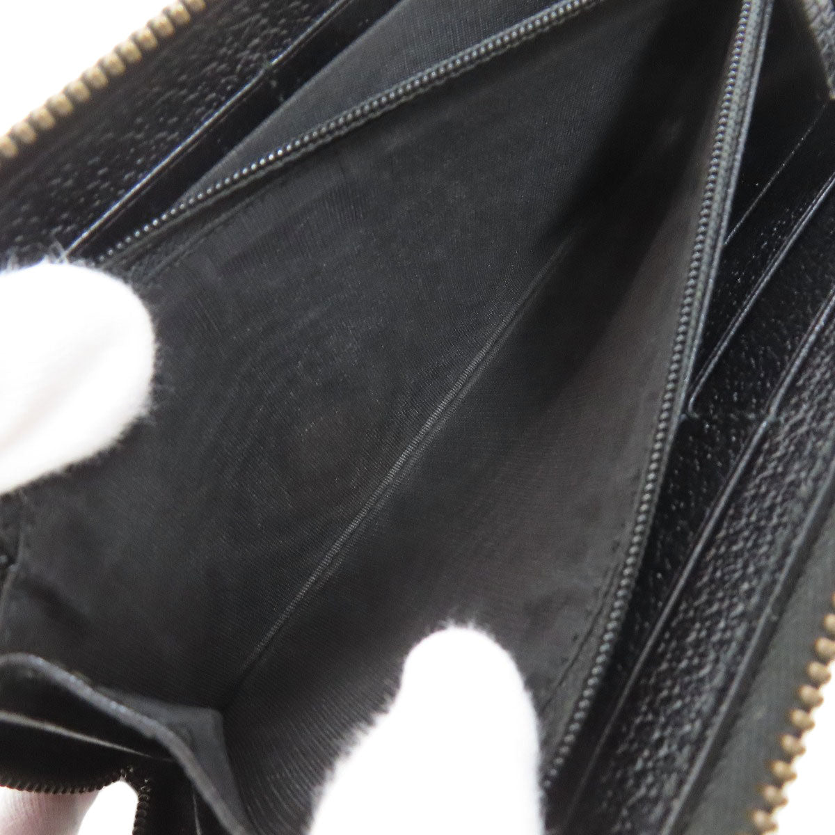 GUCCI グッチ 428736 ダブルG GGマーモント 長財布（小銭入れあり） レザー レディース 中古