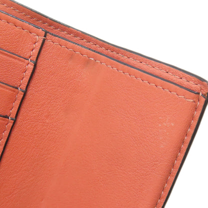 LOEWE ロエベ バーティカル ウォレット スモール 二つ折り財布（小銭入れあり） カーフ レディース 中古