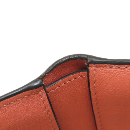 LOEWE ロエベ バーティカル ウォレット スモール 二つ折り財布（小銭入れあり） カーフ レディース 中古