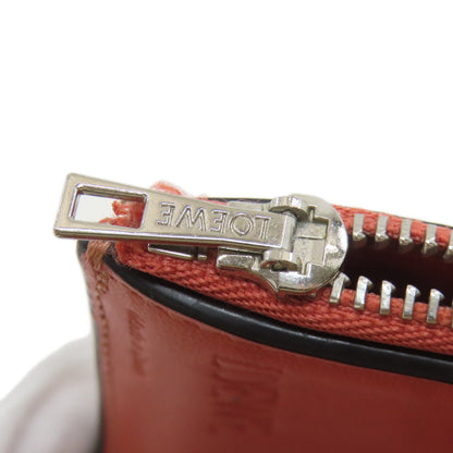 LOEWE ロエベ バーティカル ウォレット スモール 二つ折り財布（小銭入れあり） カーフ レディース 中古