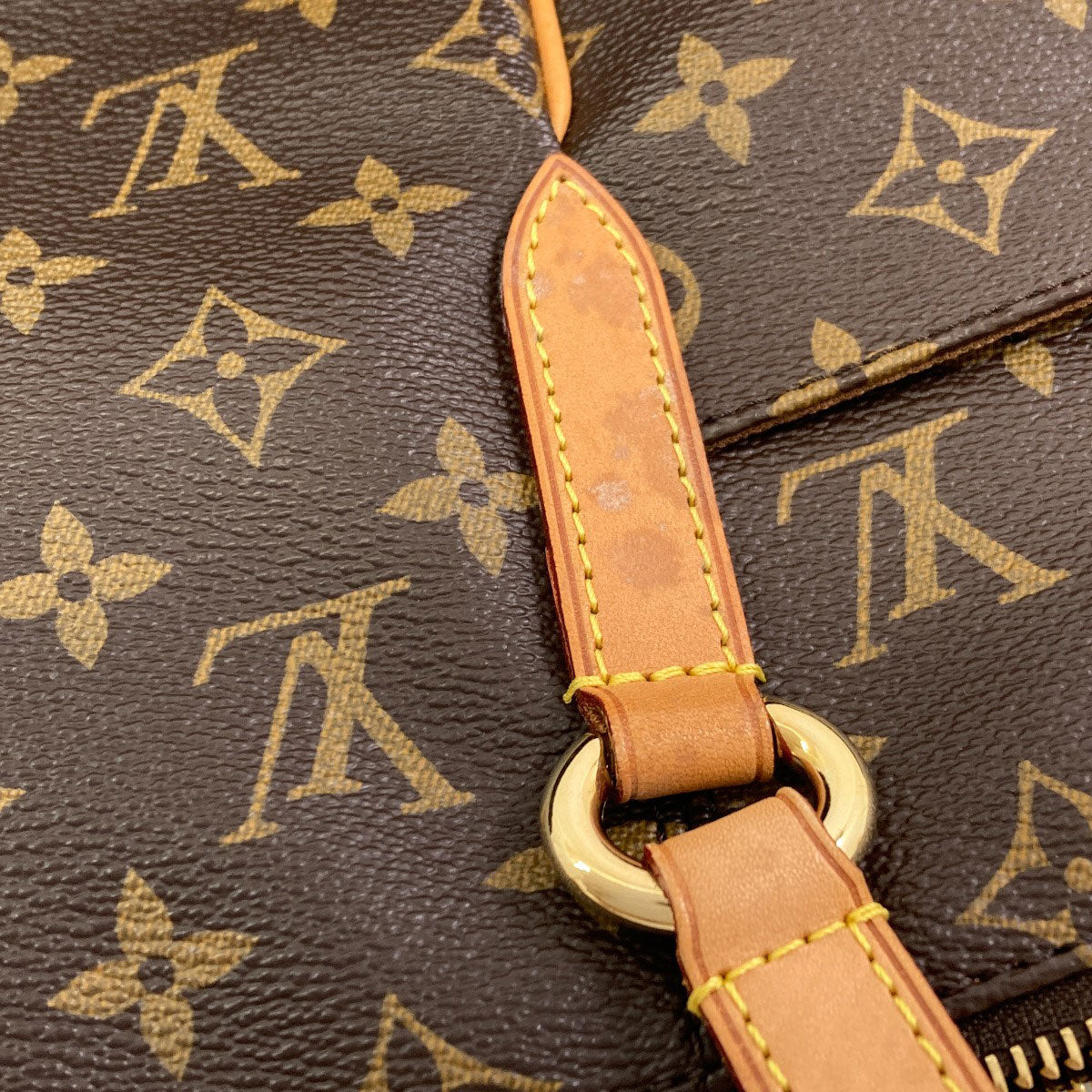 LOUIS VUITTON ルイヴィトン M56688 トータリーPM トートバッグ モノグラムキャンバス レディース 中古