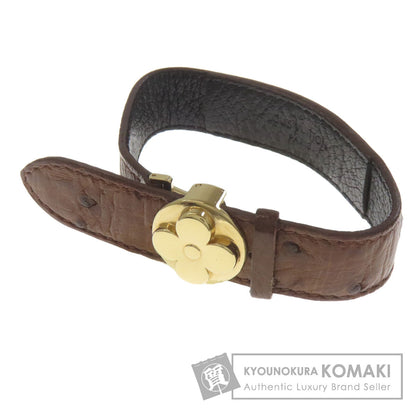LOUIS VUITTON ルイヴィトン SN0011 グッドラック ブレスレット オーストリッチ レディース 中古