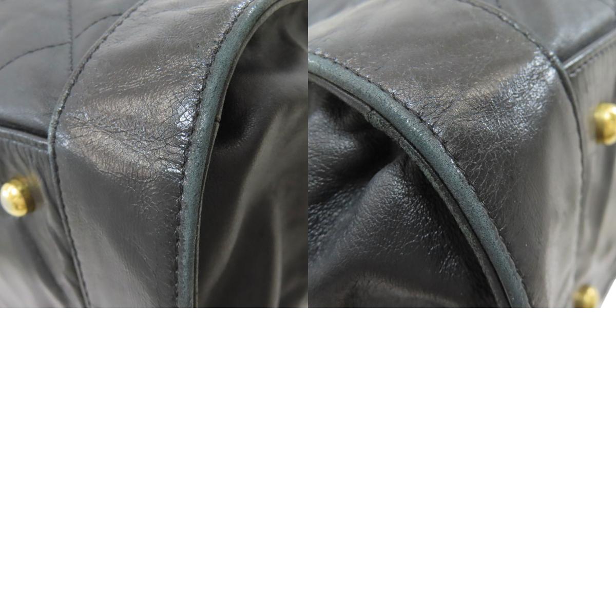 CHANEL シャネル マトラッセ ココマーク ゴールド金具 2WAY ショルダーバッグ カーフ レディース 中古