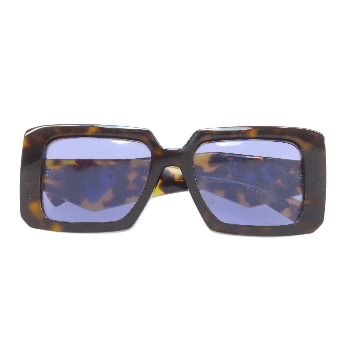 PRADA プラダ ロゴ サングラス プラスティック レディース 中古
