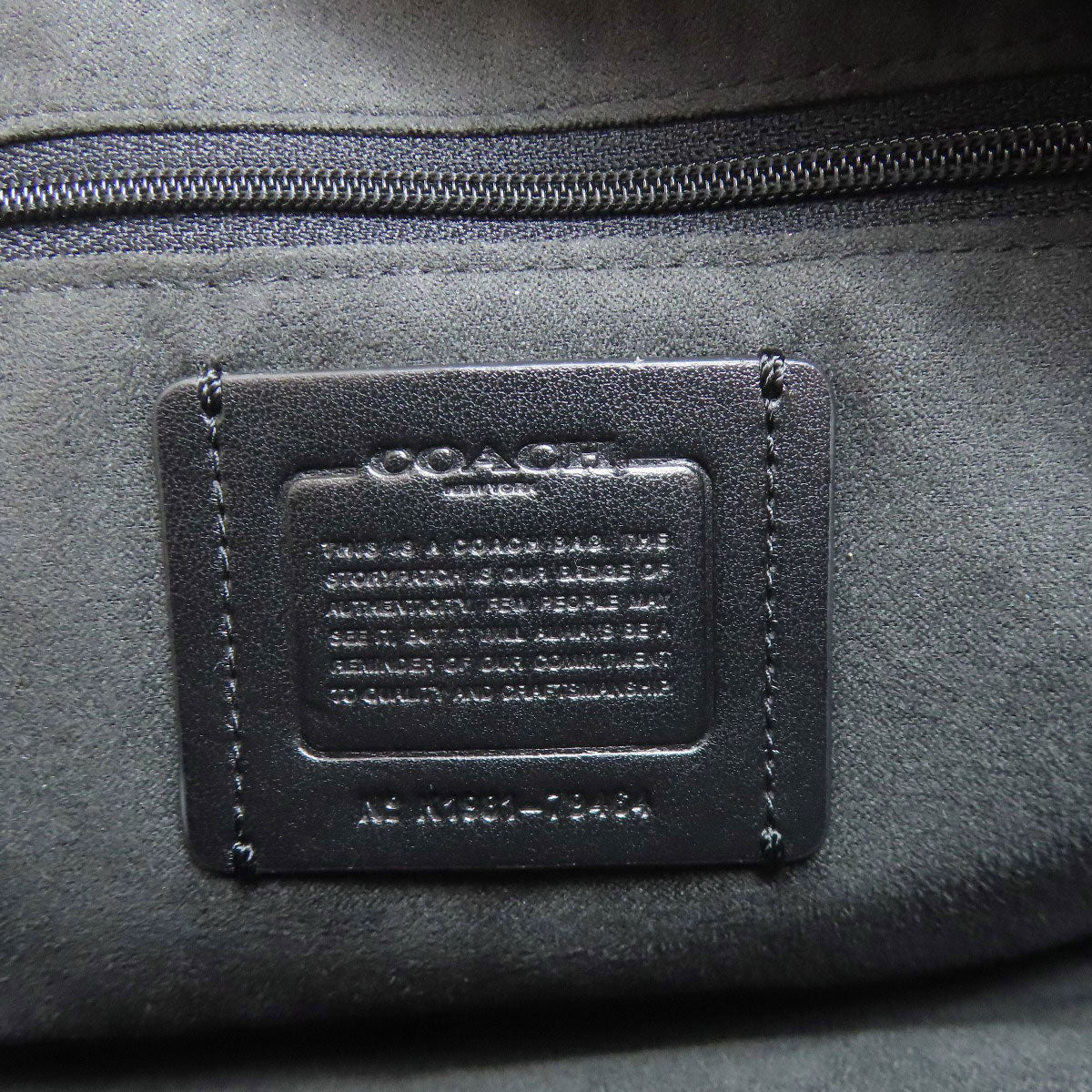 COACH コーチ 79464 ロゴ ショルダーバッグ カーフ レディース 中古