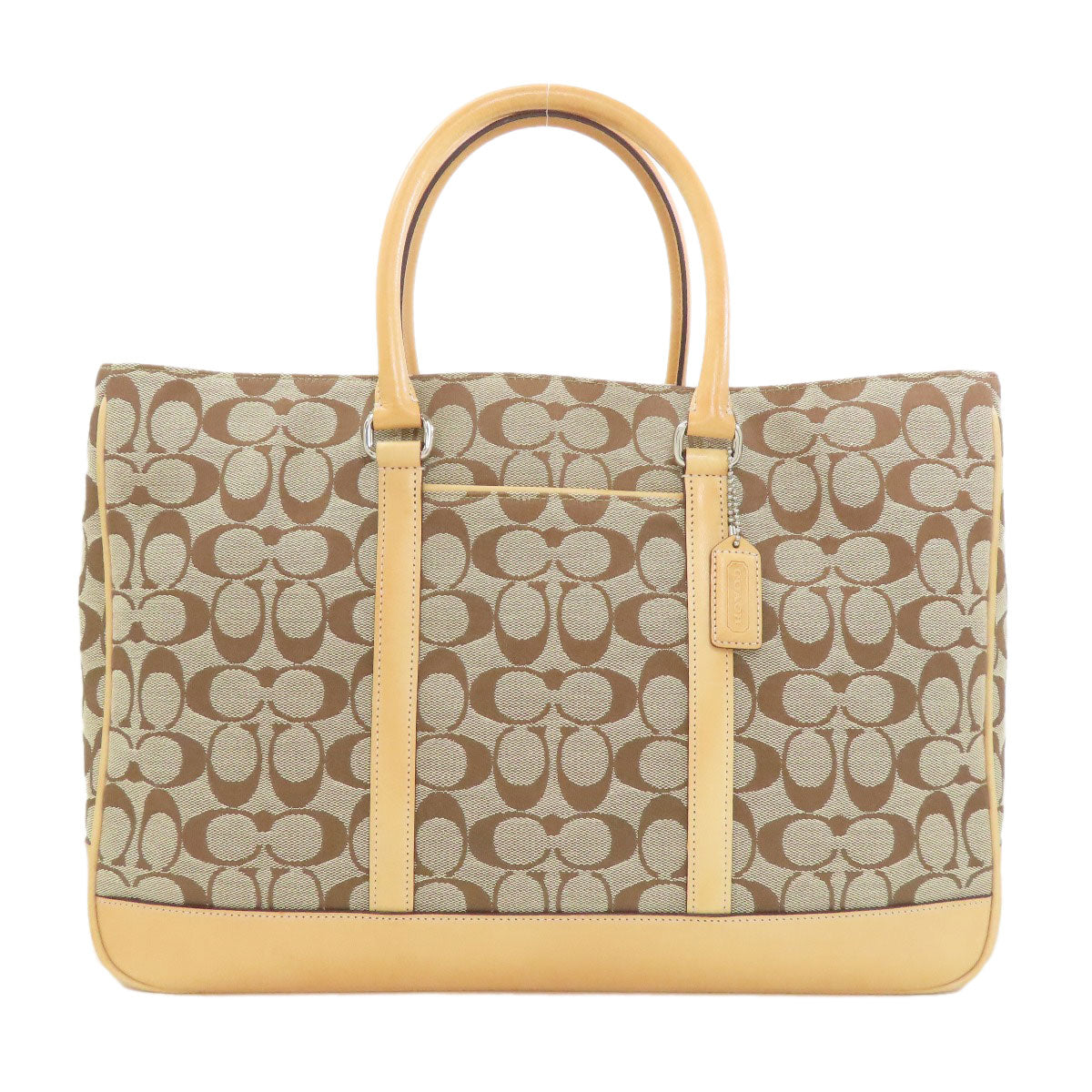 COACH コーチ 6088 シグネチャー トートバッグ キャンバス レディース 中古