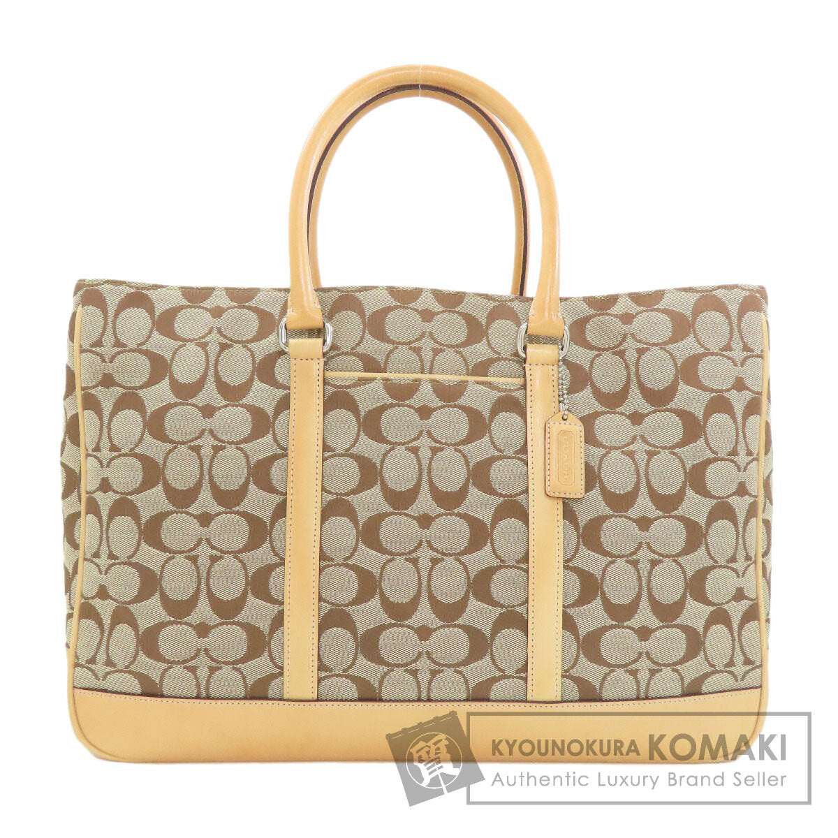 COACH コーチ 6088 シグネチャー トートバッグ キャンバス レディース 中古