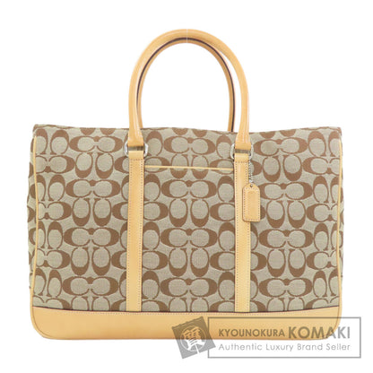 COACH コーチ 6088 シグネチャー トートバッグ キャンバス レディース 中古