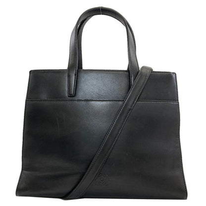 LOEWE ロエベ アナグラム 2WAY ハンドバッグ ラムスキン レディース 中古