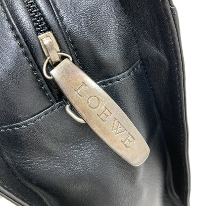 LOEWE ロエベ アナグラム 2WAY ハンドバッグ ラムスキン レディース 中古