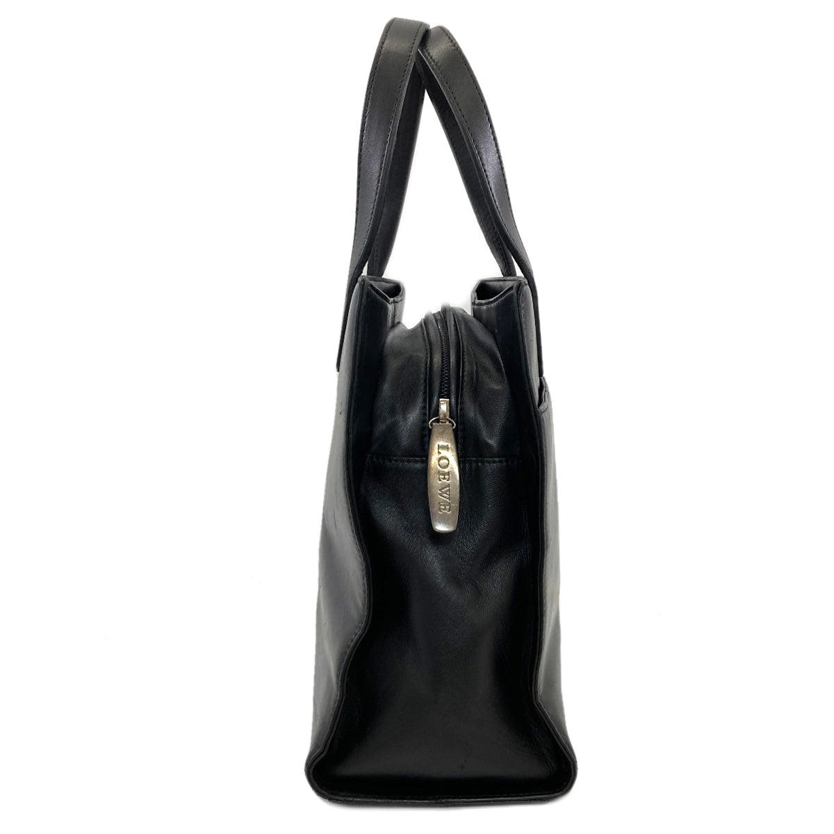 LOEWE ロエベ アナグラム 2WAY ハンドバッグ ラムスキン レディース 中古