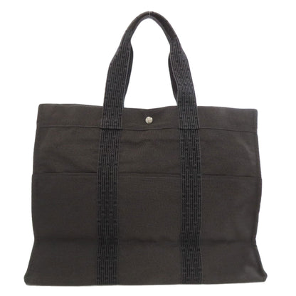 HERMES エルメス エールラインGM トートバッグ キャンバス レディース 中古
