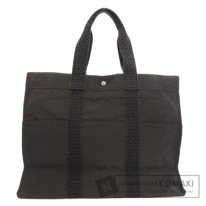 HERMES エルメス エールラインGM トートバッグ キャンバス レディース 中古