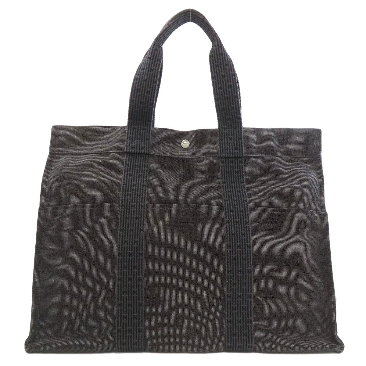 HERMES エルメス エールラインGM トートバッグ キャンバス レディース 中古