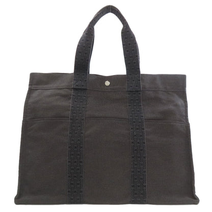 HERMES エルメス エールラインGM トートバッグ キャンバス レディース 中古