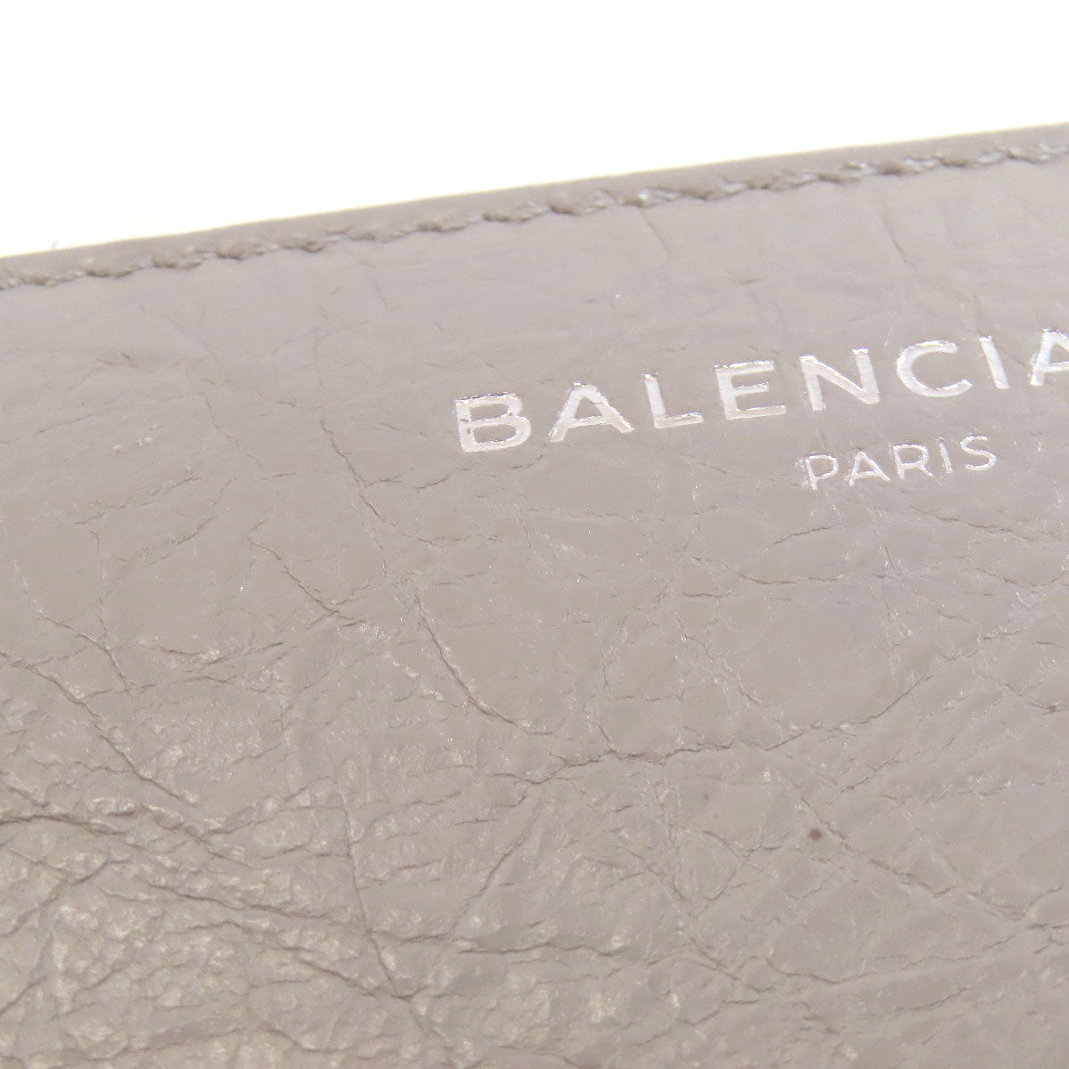 BALENCIAGA バレンシアガ 519641 ロゴ 長財布（小銭入れあり） レザー レディース 中古