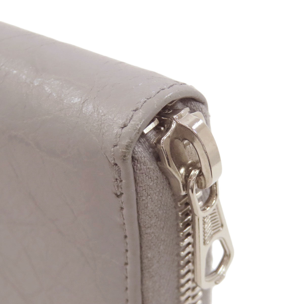 BALENCIAGA バレンシアガ 519641 ロゴ 長財布（小銭入れあり） レザー レディース 中古