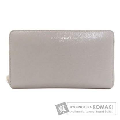 BALENCIAGA バレンシアガ 519641 ロゴ 長財布（小銭入れあり） レザー レディース 中古