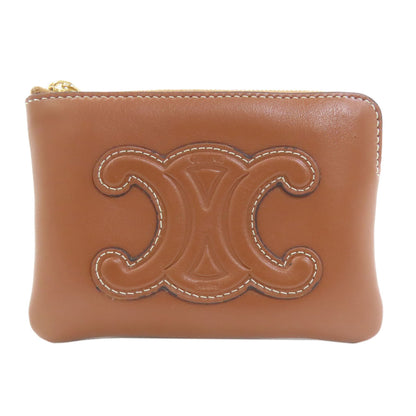CELINE セリーヌ トリオンフ コインケース カーフ レディース 中古