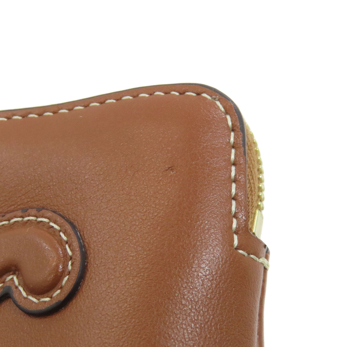 CELINE セリーヌ トリオンフ コインケース カーフ レディース 中古