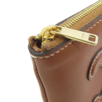 CELINE セリーヌ トリオンフ コインケース カーフ レディース 中古
