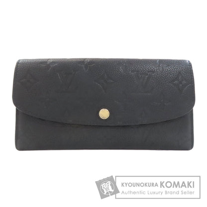 LOUIS VUITTON ルイヴィトン M62369 ポルトフォイユ・エミリー 長財布（小銭入れあり） アンプラント レディース 中古