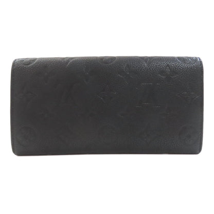 LOUIS VUITTON ルイヴィトン M62369 ポルトフォイユ・エミリー 長財布（小銭入れあり） アンプラント レディース 中古