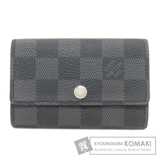 LOUIS VUITTON ルイヴィトン N62662 ミュルティクレ6 キーケース ダミエキャンバス メンズ 中古
