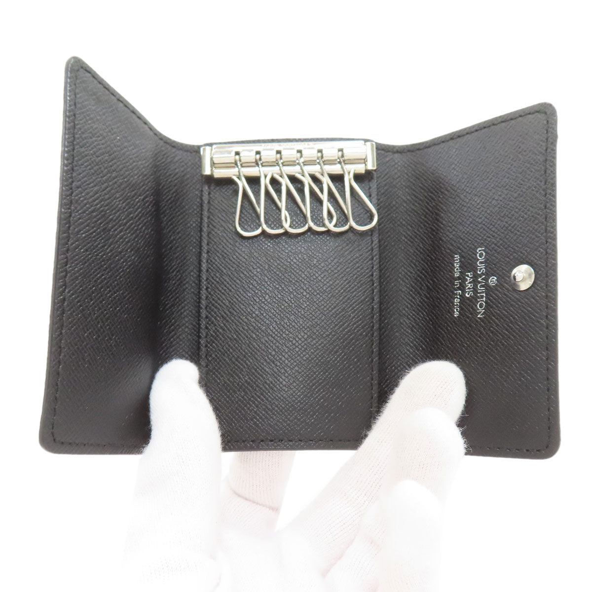 LOUIS VUITTON ルイヴィトン N62662 ミュルティクレ6 キーケース ダミエキャンバス メンズ 中古