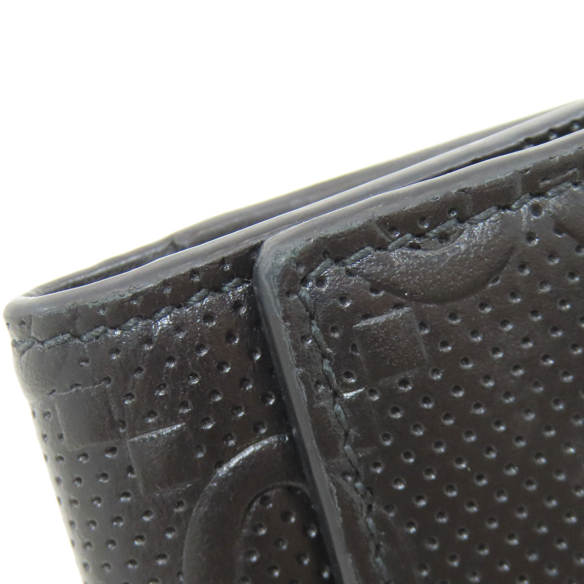 GUCCI グッチ 625565 GGエンボス キーケース レザー レディース 中古