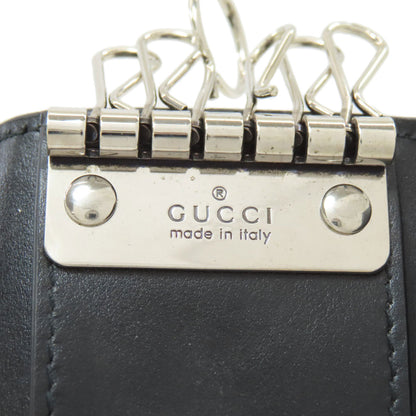 GUCCI グッチ 625565 GGエンボス キーケース レザー レディース 中古