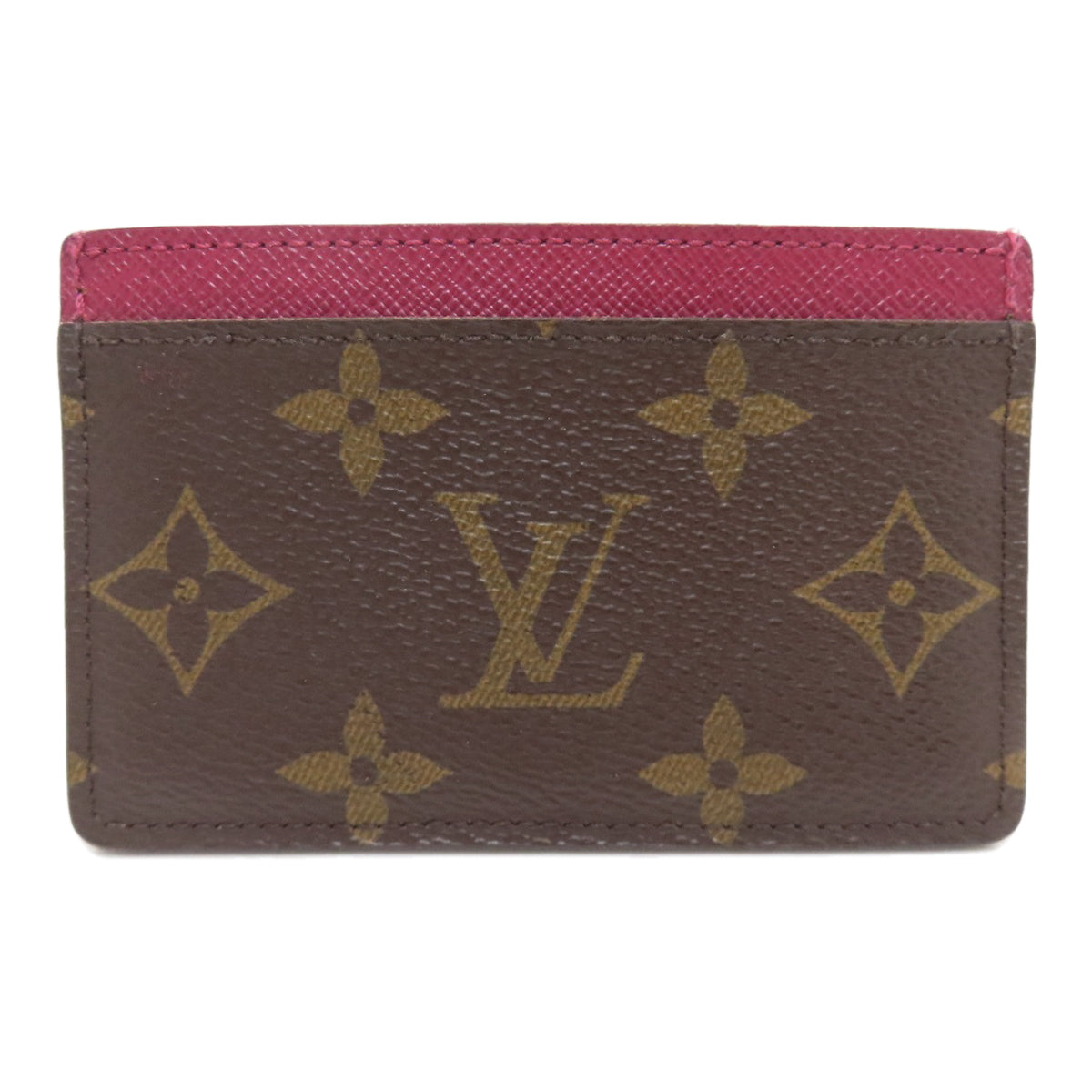 LOUIS VUITTON ルイヴィトン M60703 ポルトカルト・サーンプル カードケース モノグラムキャンバス レディース 中古