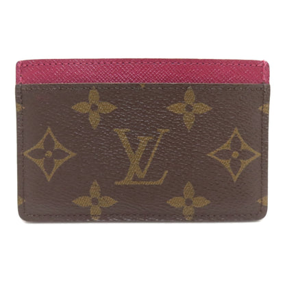 LOUIS VUITTON ルイヴィトン M60703 ポルトカルト・サーンプル カードケース モノグラムキャンバス レディース 中古
