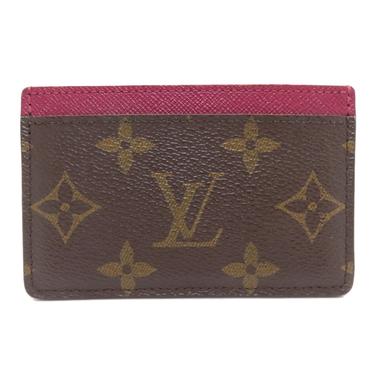 LOUIS VUITTON ルイヴィトン M60703 ポルトカルト・サーンプル カードケース モノグラムキャンバス レディース 中古