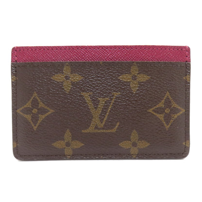 LOUIS VUITTON ルイヴィトン M60703 ポルトカルト・サーンプル カードケース モノグラムキャンバス レディース 中古