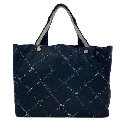 CHANEL シャネル トラベルライン ハンドバッグ ナイロン レディース 中古