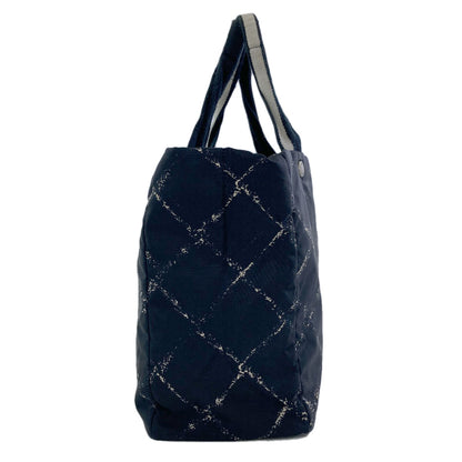 CHANEL シャネル トラベルライン ハンドバッグ ナイロン レディース 中古
