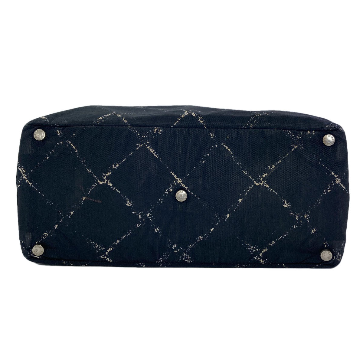 CHANEL シャネル トラベルライン ハンドバッグ ナイロン レディース 中古