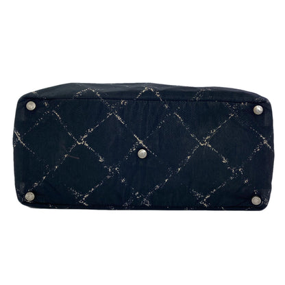 CHANEL シャネル トラベルライン ハンドバッグ ナイロン レディース 中古