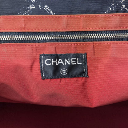 CHANEL シャネル トラベルライン ハンドバッグ ナイロン レディース 中古